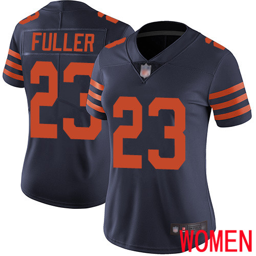 Chicago Bears Limited Navy Blue Women Kyle Fuller Jersey NFL Football #23 Rush Vapor Untouchable